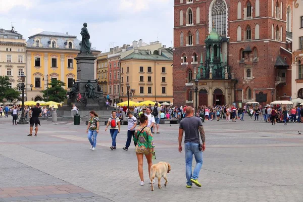 Rynek in Krakau — Stockfoto