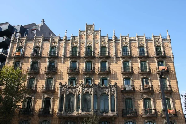 Barcelona punkt orientacyjny — Zdjęcie stockowe