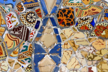 Barselona Gaudi arkaplanı