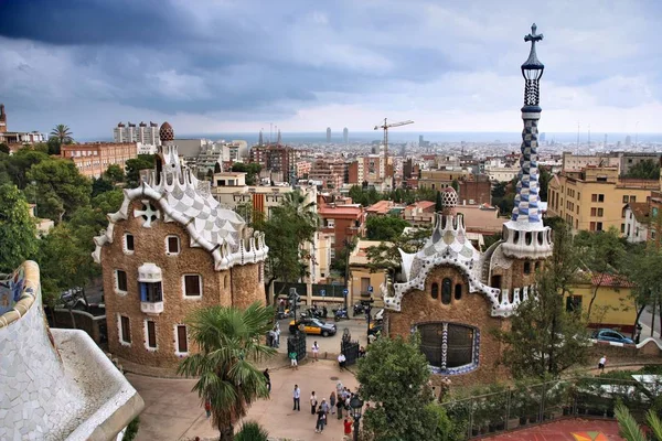 Барселона достопримечательность — стоковое фото
