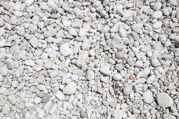 白い小石の背景 — ストック写真