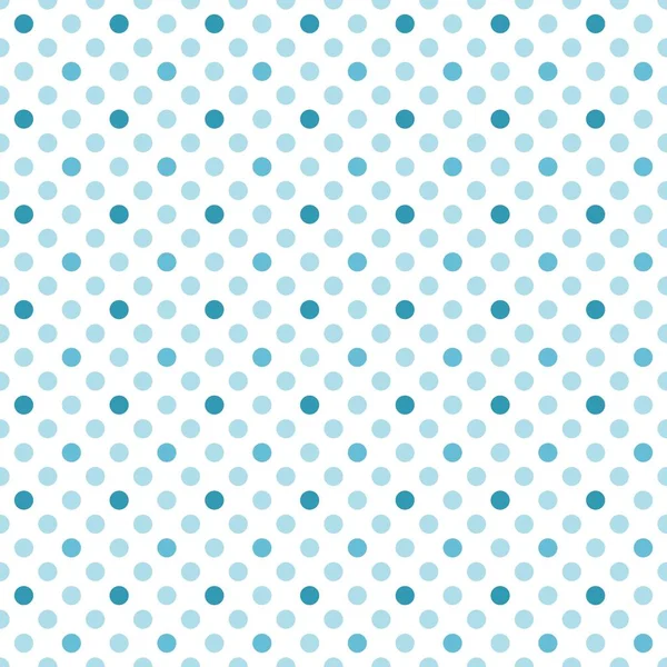 Blauwe polka dots — Stockvector