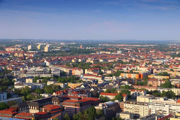 Vista aérea de Leipzig —  Fotos de Stock