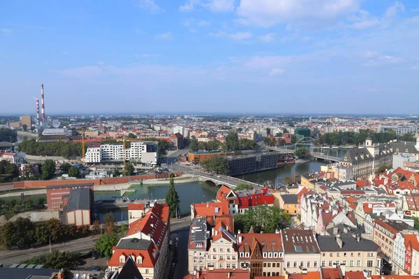 Město Vratislav, Polsko — Stock fotografie