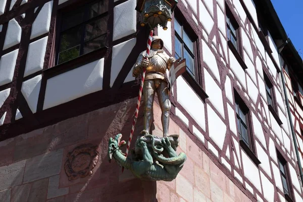 Saint George in Nuremberg — Stock Photo, Image