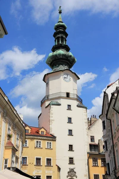 Monumento de la ciudad de Bratislava — Foto de Stock