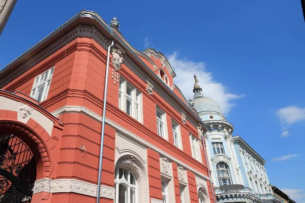 Novi Sad straat — Stockfoto