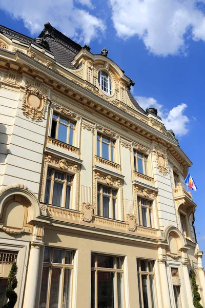 Ayuntamiento de Sibiu, Rumanía — Foto de Stock