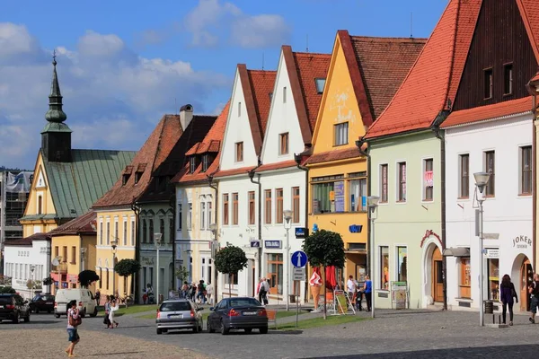 Slowakei Wahrzeichen - Bardejov — Stockfoto