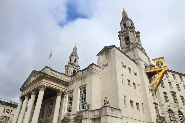 Leeds City Civic Hall Millennium Square — Stock fotografie