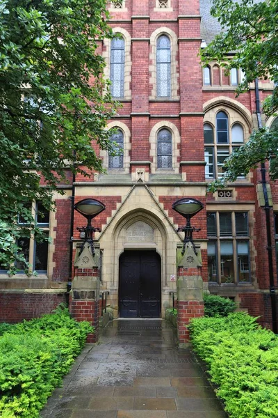 Leeds City University Leeds Old School Architecture — Stock Photo, Image