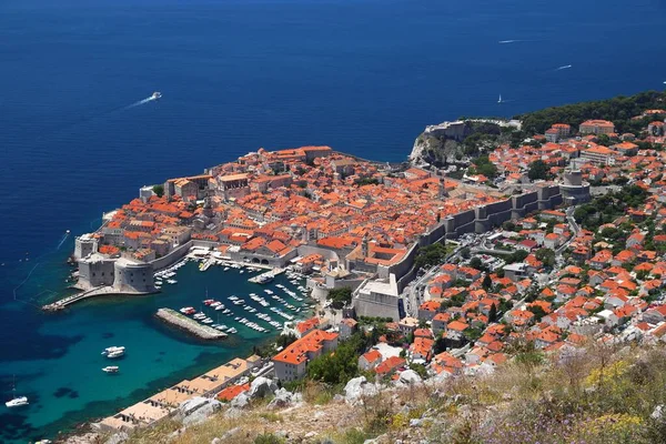 Dubrovnik Croacia Casco Antiguo Medieval Patrimonio Humanidad Unesco —  Fotos de Stock