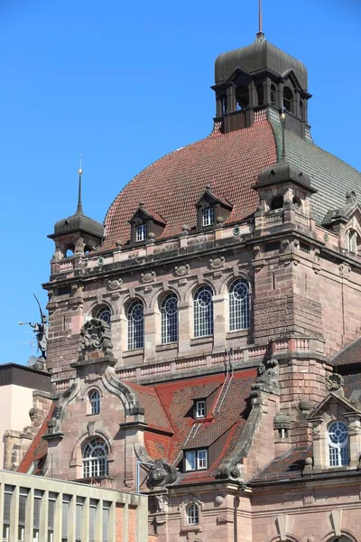 Nuremberga Alemanha Opernhaus Opera House Edifício Cultural Marco Alemão — Fotografia de Stock