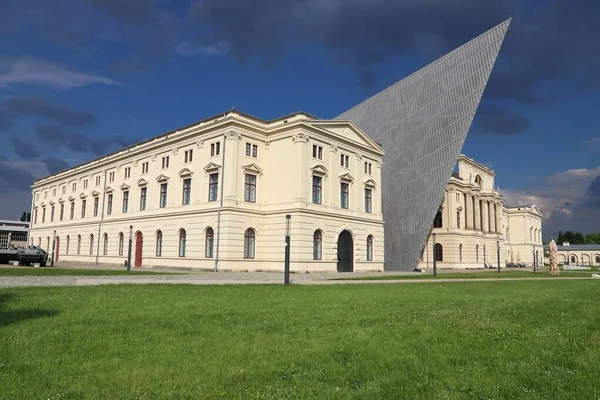 Dresden Németország Május 2018 Bundeswehr Hadtörténeti Múzeum Drezdában Németország 2011 — Stock Fotó