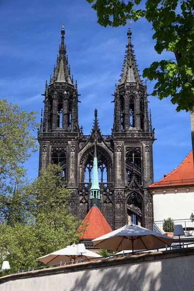 Meissen Cathedral Church Meissner Dom Germany German Landmarks — Stock Photo, Image