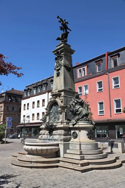 Neurenberg Duitsland Mei 2018 Ludwig Eisenbahn Beierse Ludwig Spoorweg Monument — Stockfoto