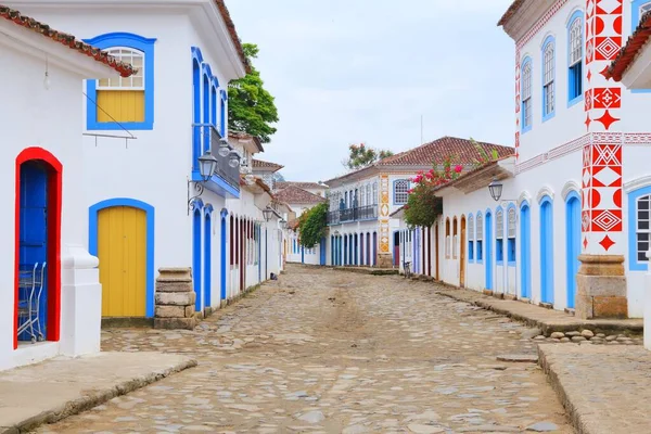Paraty Βραζιλία Παλιά Πόλη Στην Πολιτεία Του Ρίο Ντε Τζανέιρο — Φωτογραφία Αρχείου