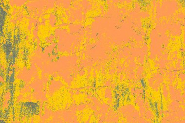 Turuncu grunge sıkıntılı bir arka plan. İğrenç vektör dokusu.