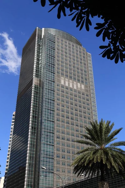 Manila Philippines November 2017 Ayala Tower One Skyscraper Makati City — Stock Photo, Image