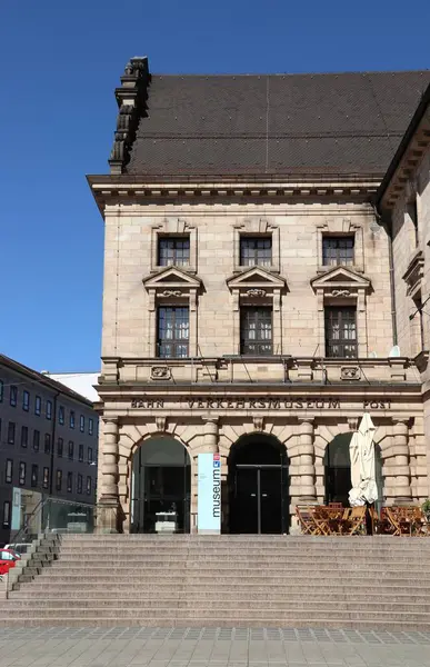 Nürnberg Mai 2018 Das Verkehrsmuseum Nürnberg Deutschland Nürnberg Liegt Mittelfranken — Stockfoto