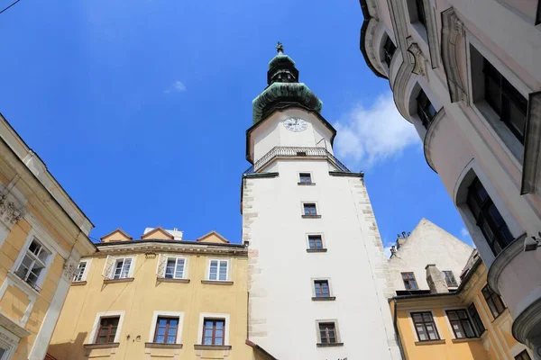 Bratislava Slowakei Turm Des Mittelalterlichen Sankt Michael Tores — Stockfoto