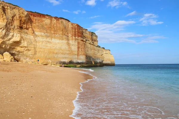 Playa Benagil Praia Benagil Región Del Algarve Portugal — Foto de Stock
