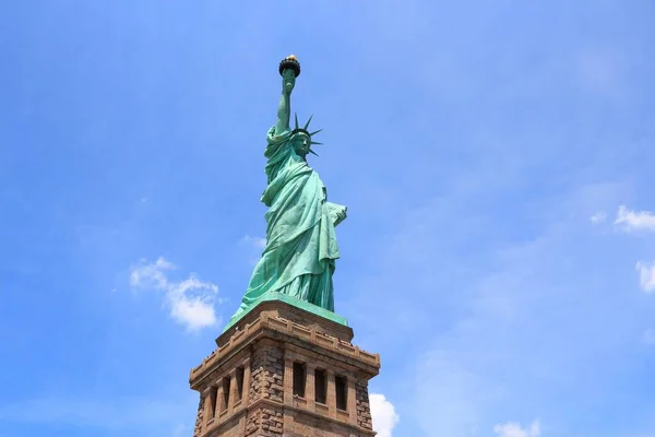 Statue Liberté New York Repère National Américain — Photo
