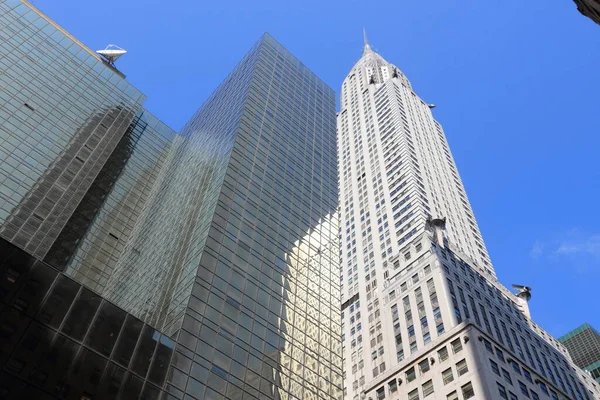 2013年7月3日 纽约克莱斯勒大楼 在1930 31年间 著名的装饰艺术摩天大楼是世界上最高的建筑 — 图库照片