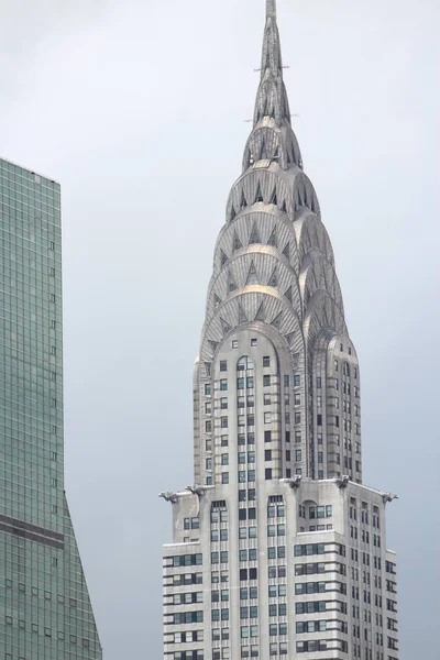 Nueva York Julio 2013 Edificio Chrysler Nueva York Famoso Rascacielos — Foto de Stock