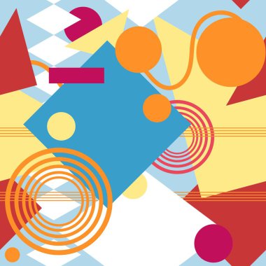 Renksiz 2000 'ler tarzı arka plan. Kentsel geometrik tekstil baskı tasarımı.