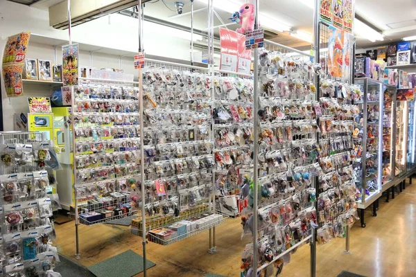 Tokyo Japão Dezembro 2016 Pessoas Visitam Figuras Brinquedos Jogos Loja — Fotografia de Stock