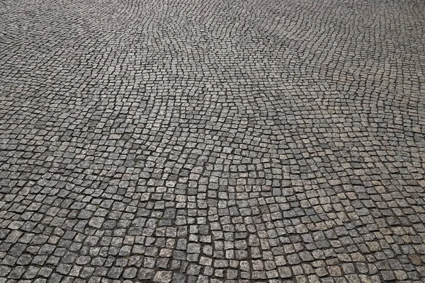 铺装质感德国德累斯顿花岗岩石铺装背景 — 图库照片