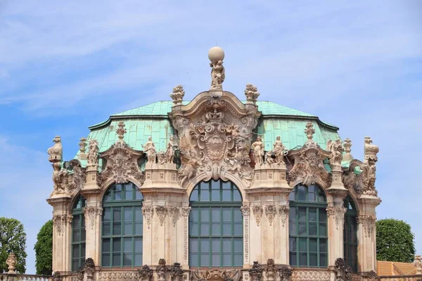 ドイツのドレスデンにあるツヴィンガー宮殿 バロックドイツのランドマーク — ストック写真