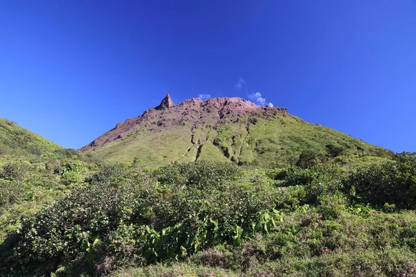 Volcán Soufriere Guadalupe Monumento Natural Volcán Activo —  Fotos de Stock