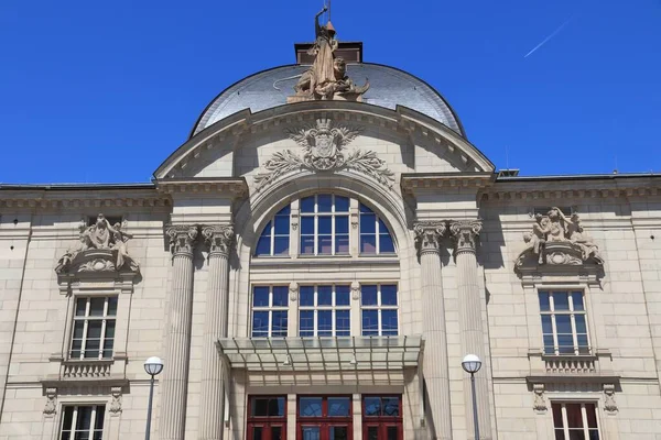 Фурт Німеччина Нюрнберзький Міський Район Міський Театр Stadttheater — стокове фото