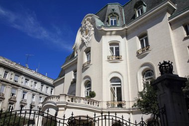 Viyana şehri, Avusturya - Fransız Büyükelçiliği binası. Diplomatik ofis.