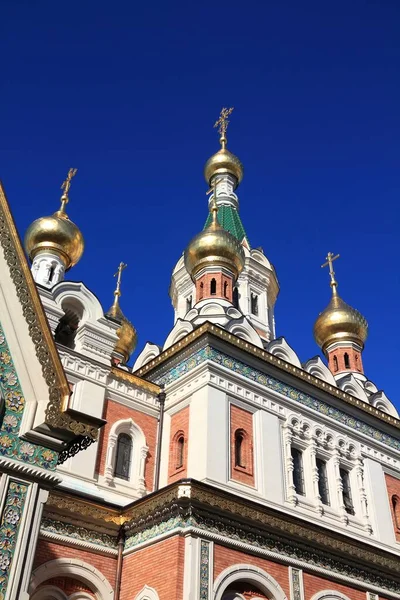 Ciudad Viena Austria Catedral Ortodoxa San Nicolás —  Fotos de Stock