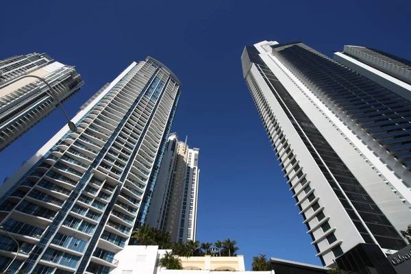 Gold Coast Australia March 2008 Circle Cavill Towers Gold Coast — Stock Photo, Image