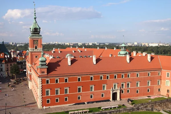 Castillo Real Varsovia Polonia Patrimonio Humanidad Unesco — Foto de Stock