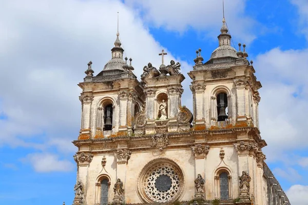 Alcobaca Manastırı Portekiz Portekiz Ortaçağ Gotik Mimarisi Unesco Dünya Mirası — Stok fotoğraf
