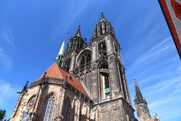 Meissen Cathedral Church Meissner Dom Germany German Landmarks — Stock Photo, Image
