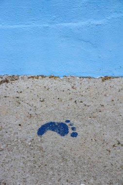 Juzcar, mavi Köyü, Andalucia tipik