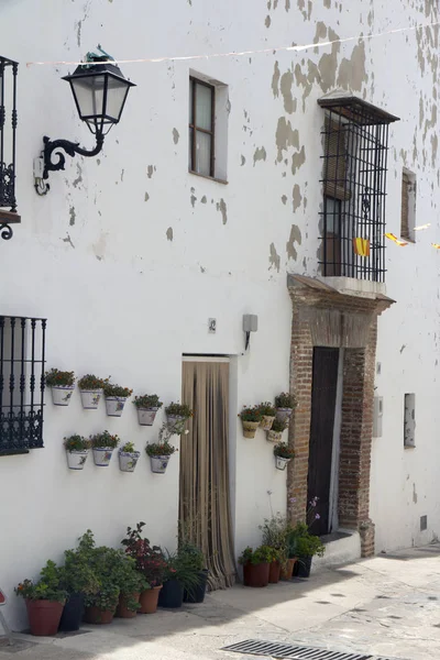 Картаджима, пейзажи и белые деревни, типичные для Андалусии — стоковое фото
