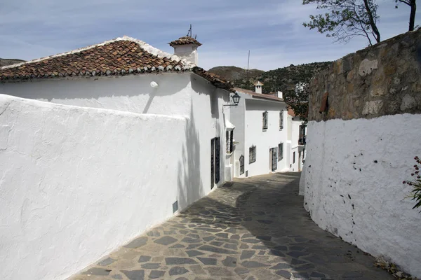 Parauta, fehér falvakra jellemző Andalucia — Stock Fotó