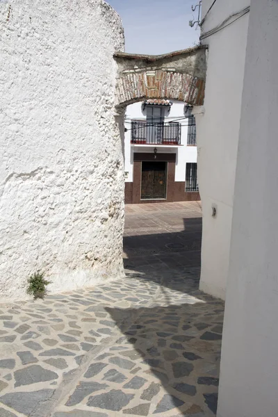 Parauta, fehér falvakra jellemző Andalucia — Stock Fotó