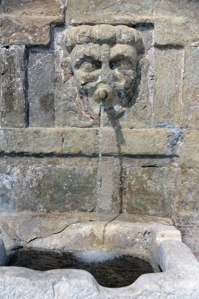 The Source of the 6 pipes, Gaucin, Andalucia — Stock Photo, Image