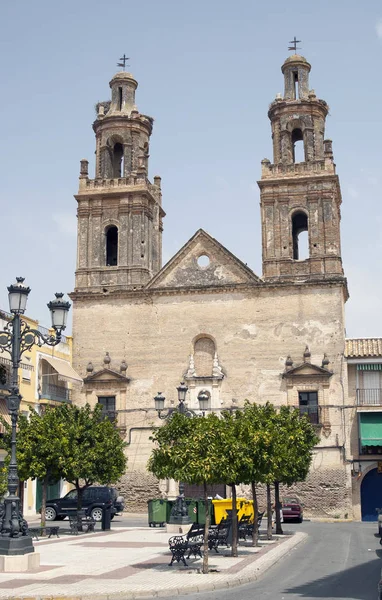 Plébánia templom az Ecija, Sevilla tartomány, Andalucia, s — Stock Fotó