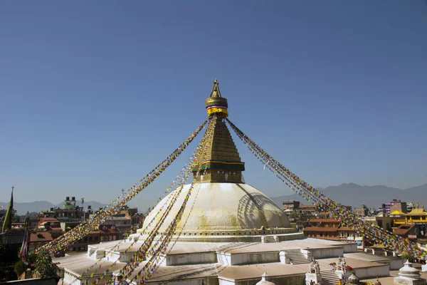 Estupa del templo budista en Nepal — Foto de Stock