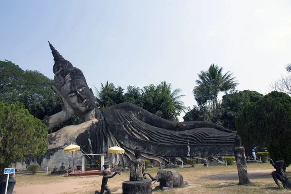 The Buddha park, formally Xieng Khuan — Stock Photo, Image