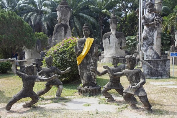 Budda park, formalnie Xieng Khuan — Zdjęcie stockowe